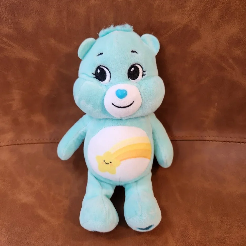 Care Bears Bundle (2) WIsh Bear and Do Your Best Bear 10" Plushie - Picture 2 of 9